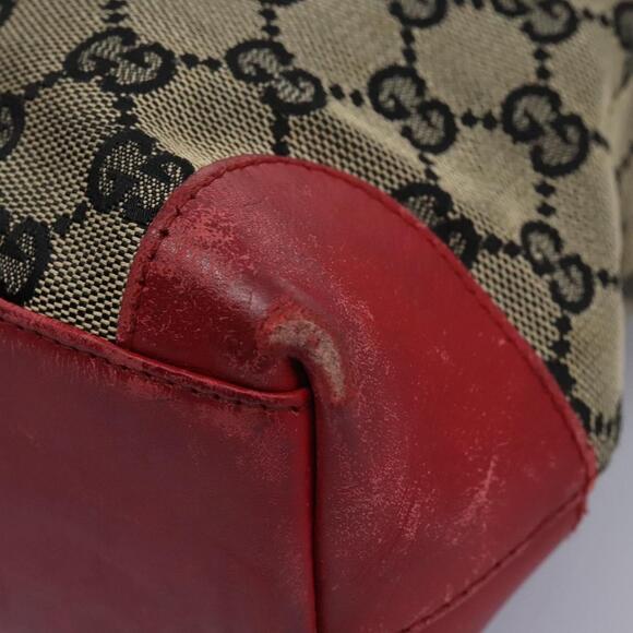 GUCCI GG Supreme Tote Bag Beige Red Gold 002 119 - Picture 14 of 16